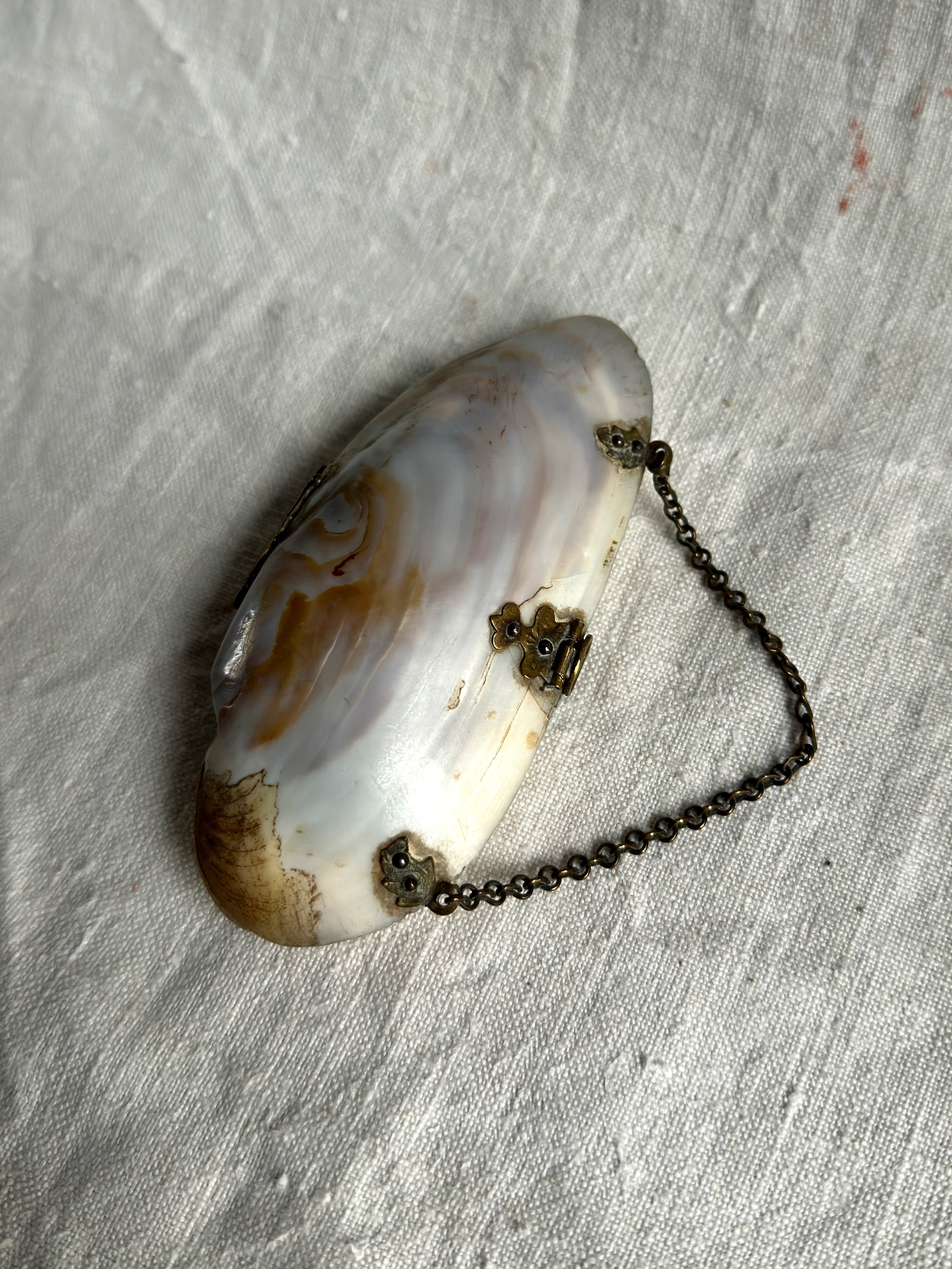 Antique Mother of Pearl Coin Purse