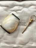 Antique Rare Mother of Pearl Scent  Pendant