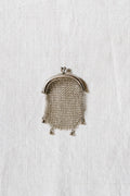 Antique Silver Mesh  Purse
