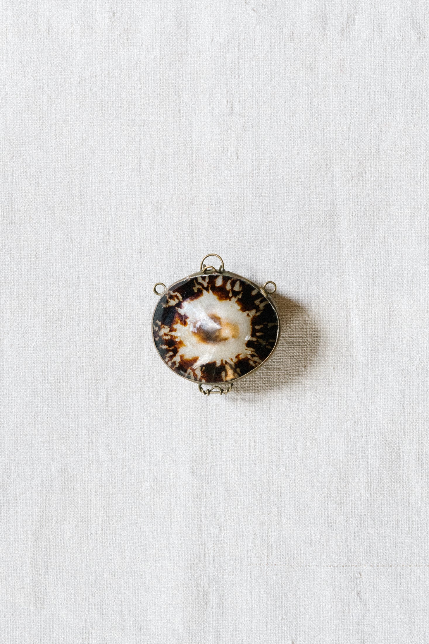 Vintage Natural Cowrie Shell Box