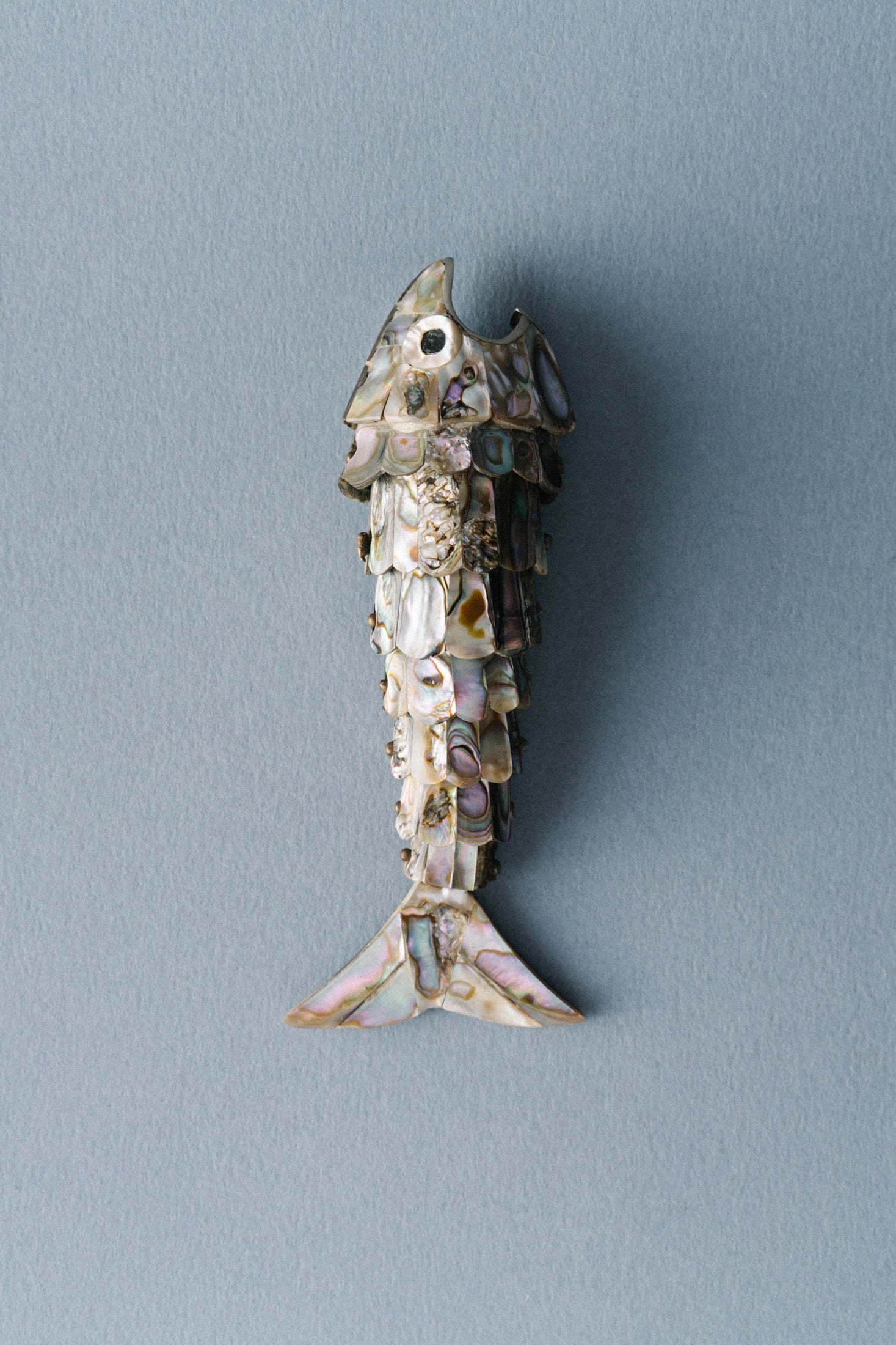 Vintage Articulated Abalone Fish Bottle Opener