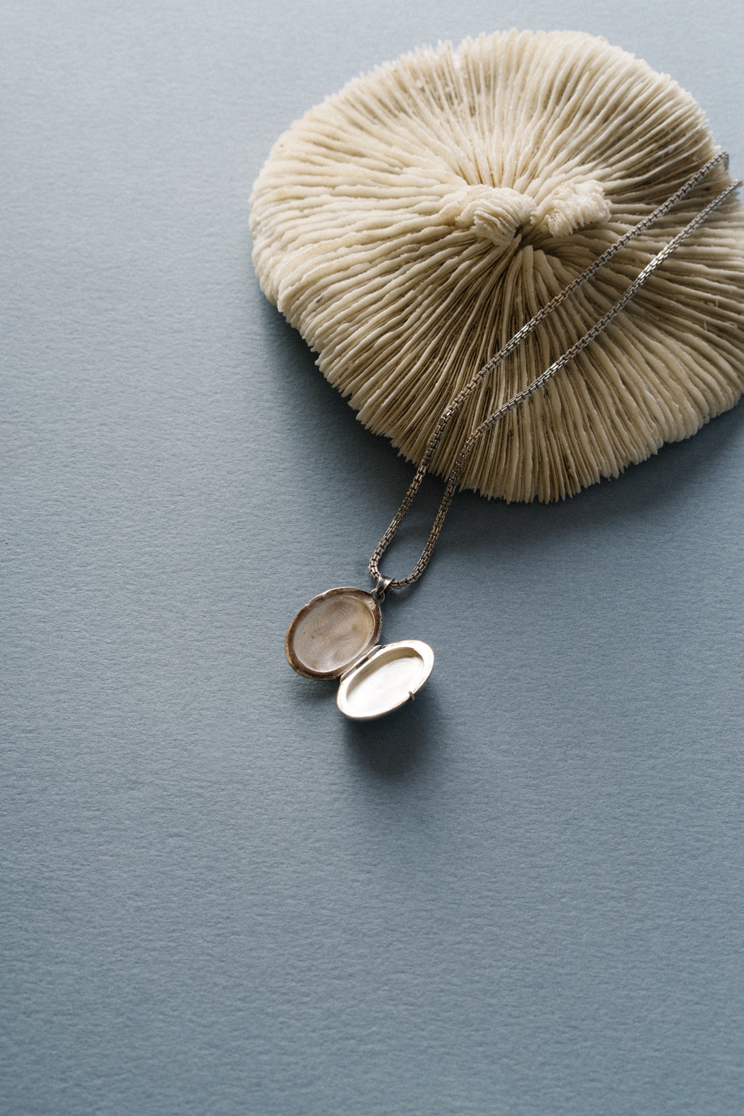 Vintage Sterling Silver Engraved Locket